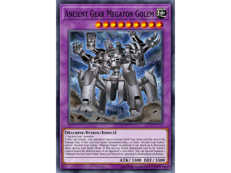 Ancient Gear Megaton Golem (Super Rare)