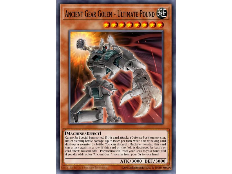 Ancient Gear Golem - Ultimate Pound (Common)