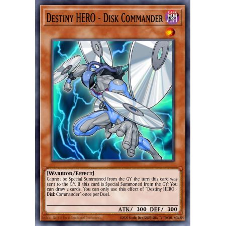 Destiny HERO - Disk Commander (Ultra Rare)