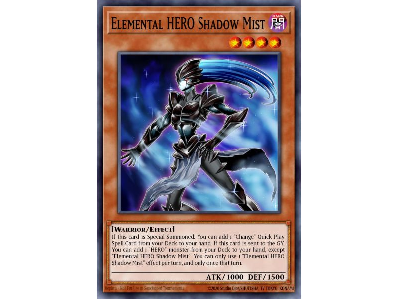 Elemental HERO Shadow Mist (Common)