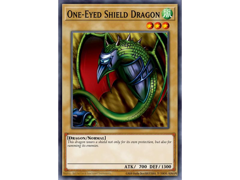 One-Eyed Shield Dragon (Common)