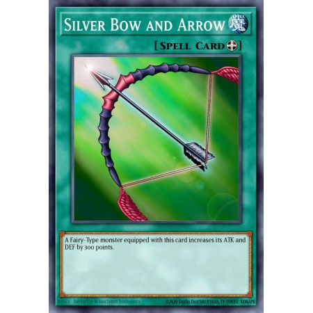 Silver Bow and Arrow (Short Print)