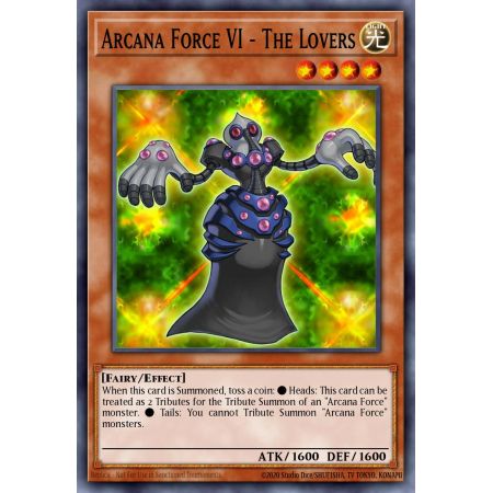 Arcana Force VI - The Lovers (Common)