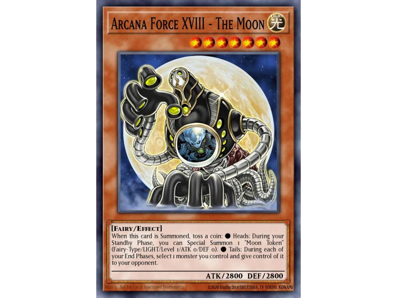 Arcana Force XVIII - The Moon (Common)