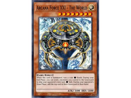 Arcana Force XXI - The World (Ultimate Rare)