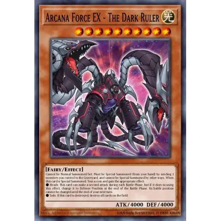 Arcana Force EX - The Dark Ruler (Secret Rare)