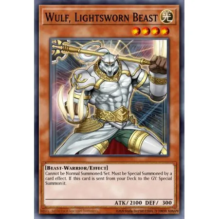Wulf, Lightsworn Beast (Super Rare)