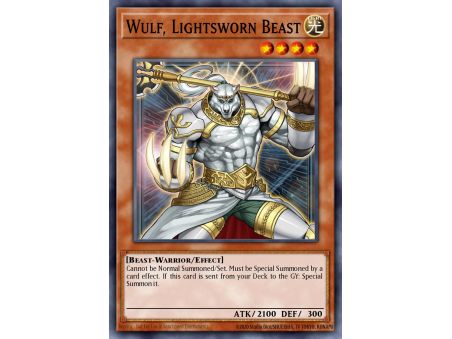 Wulf, Lightsworn Beast (Super Rare)