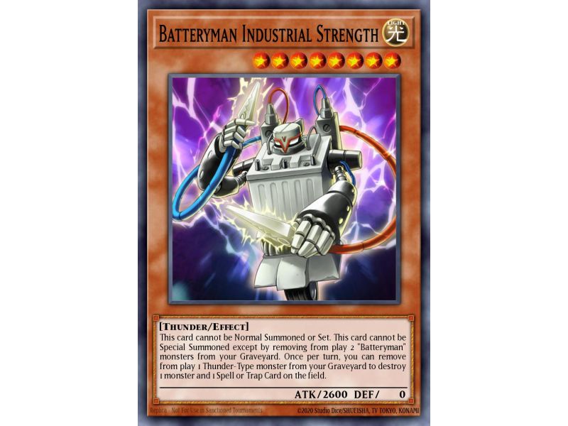 Batteryman Industrial Strength (Rare)