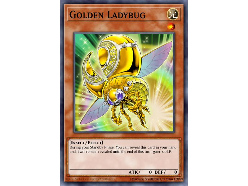 Golden Ladybug (Rare)