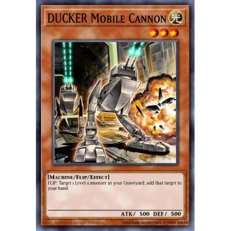 DUCKER Mobile Cannon (Super Rare)