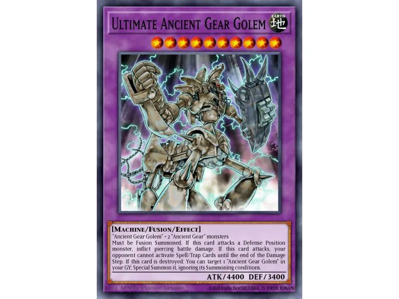 Ultimate Ancient Gear Golem (Ultimate Rare)