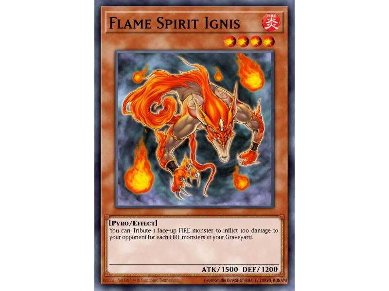 Flame Spirit Ignis (Rare)