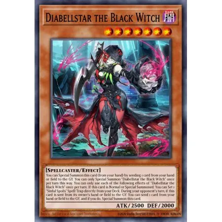 Diabellstar the Black Witch (Secret Rare)