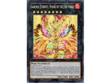 Garunix Eternity, Hyang of the Fire Kings (Secret Rare)