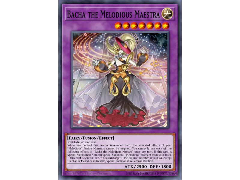 Bacha the Melodious Maestra (Secret Rare)