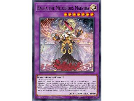 Bacha the Melodious Maestra (Secret Rare)