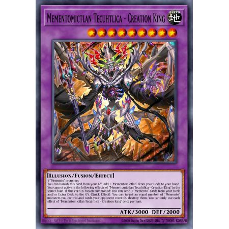 Mementomictlan Tecuhtlica - Creation King (Secret Rare)