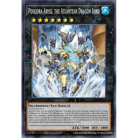 Poseidra Abyss, the Atlantean Dragon Lord (Secret Rare)