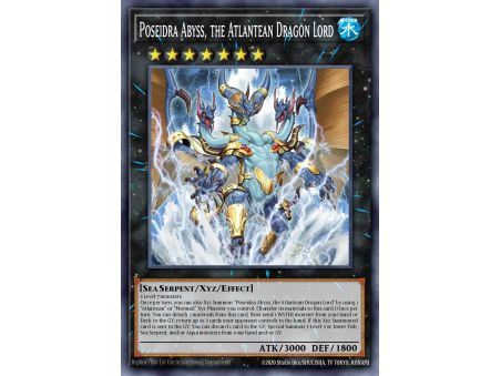 Poseidra Abyss, the Atlantean Dragon Lord (Secret Rare)