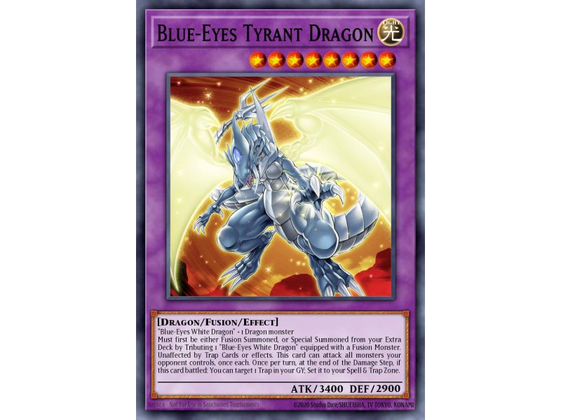 Blue-Eyes Tyrant Dragon (Secret Rare)