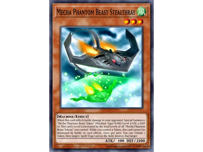 Mecha Phantom Beast Stealthray (Common)