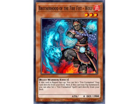 Brotherhood of the Fire Fist - Wolf (Common)