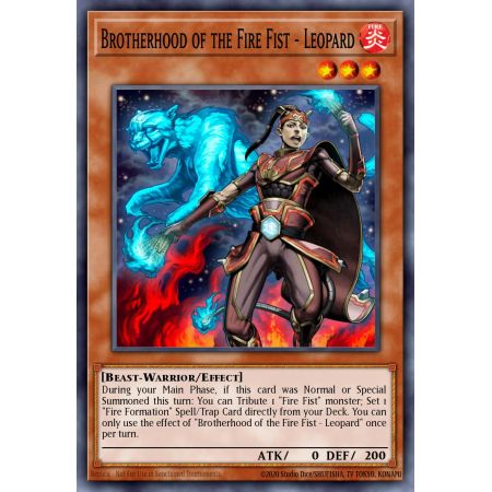 Brotherhood of the Fire Fist - Leopard (Common)