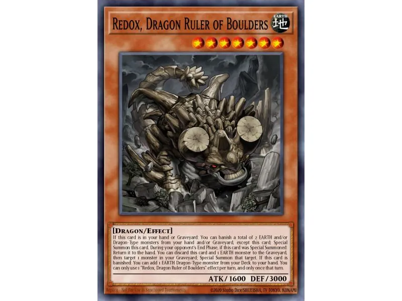 Redox, Dragon Ruler of Boulders (Rare)