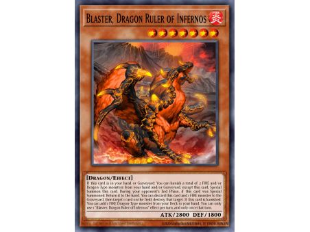 Blaster, Dragon Ruler of Infernos (Rare)