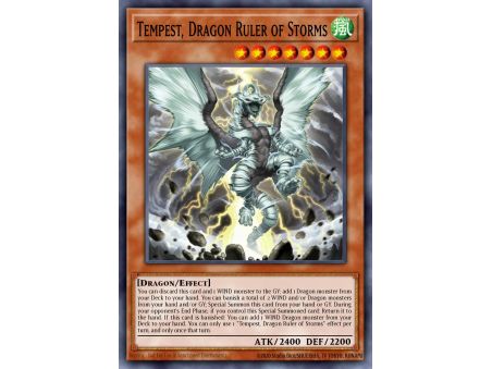 Tempest, Dragon Ruler of Storms (Rare)