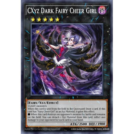 CXyz Dark Fairy Cheer Girl (Rare)