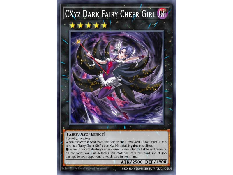 CXyz Dark Fairy Cheer Girl (Rare)