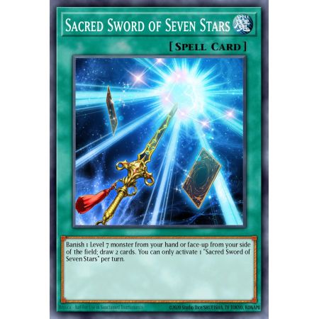 Sacred Sword of Seven Stars (Super Rare)