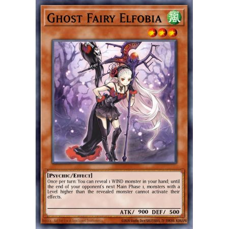 Ghost Fairy Elfobia (Super Rare)