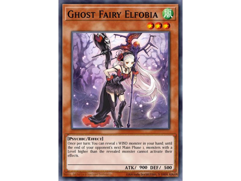 Ghost Fairy Elfobia (Super Rare)