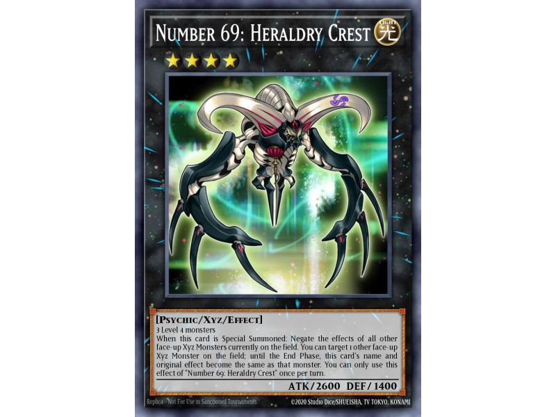 Number 69: Heraldry Crest (Rare)