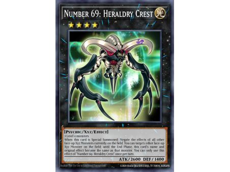 Number 69: Heraldry Crest (Rare)