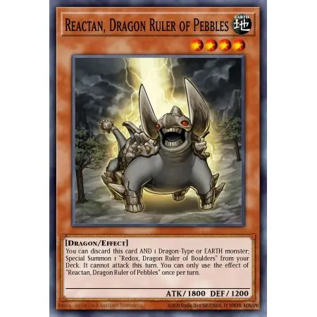 Reactan, Dragon Ruler of Pebbles (Common)