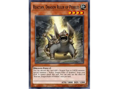 Reactan, Dragon Ruler of Pebbles (Common)