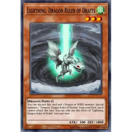Lightning, Dragon Ruler of Drafts (Common)