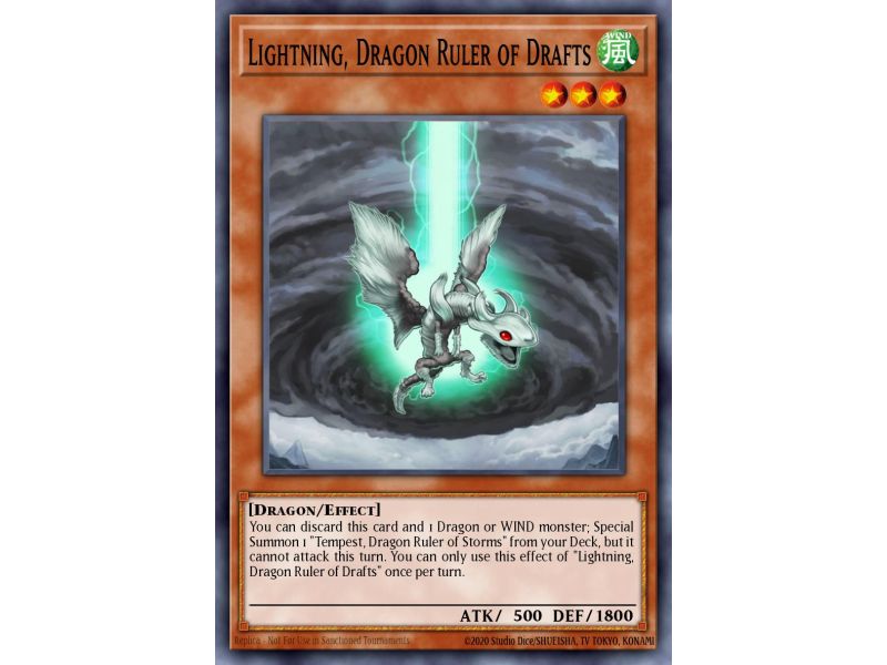 Lightning, Dragon Ruler of Drafts (Common)