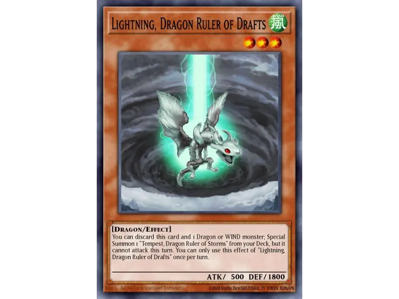 Lightning, Dragon Ruler of Drafts (Common)