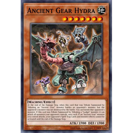 Ancient Gear Hydra (Super Rare)