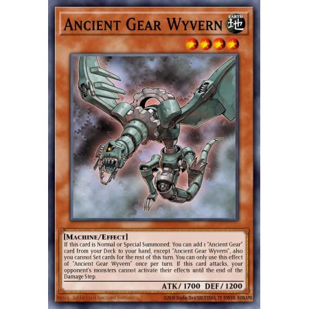 Ancient Gear Wyvern (Super Rare)