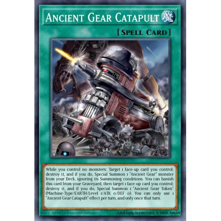 Ancient Gear Catapult (Super Rare)