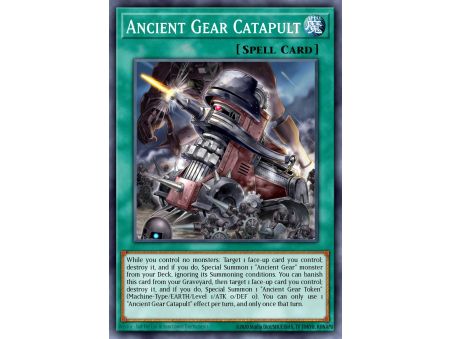 Ancient Gear Catapult (Super Rare)