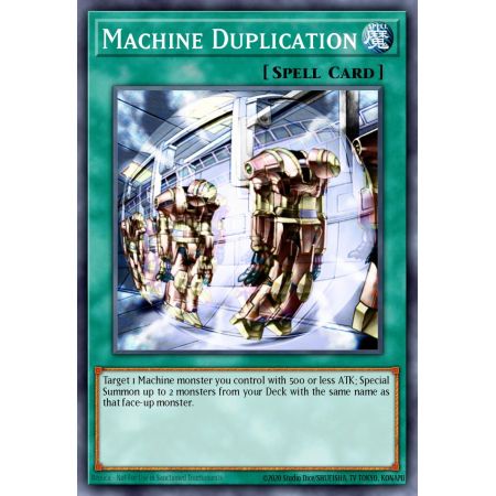 Machine Duplication (Common)