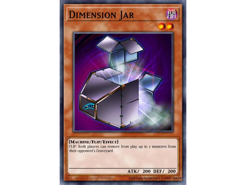 Dimension Jar (Short Print)