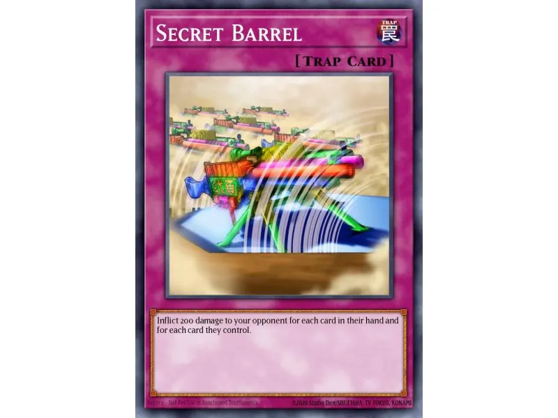 Secret Barrel (Super Short Print)